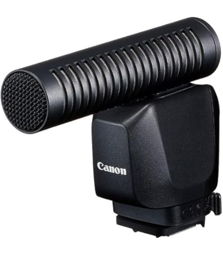 【中古】「非常に良い」Canon ステレオマイク DME1D Amazon | Canon ステレオマイク DME1D | キヤノン | 外付けマイク